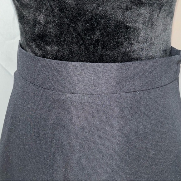 Vintage Maxi Black Skirt Junior’s Size 9/10 Made in USA - Picture 3 of 5